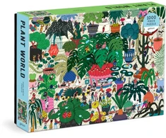 KNYGA Bookshop Plant World 1000 Piece Puzzle