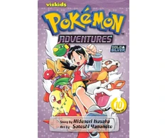 KNYGA Bookshop Pokemon Adventures (Gold and Sidabrinis), Vol. 10