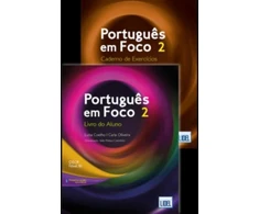 KNYGA Bookshop Portugues em Foco 2 - PACK - Livro do Aluno + Caderno de Exercicos + downloadable audio