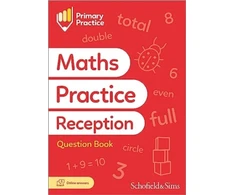 KNYGA Bookshop Primary Practice Maths Reception Question Book, Ages 4-5
