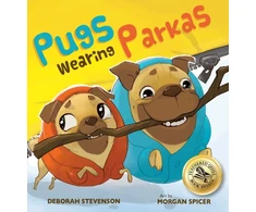 KNYGA Bookshop Pugs Wearing Parkas