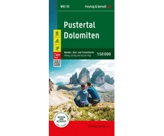 KNYGA Bookshop Pustertal - Dolomites Hiking, Cycling &amp; Leisure Map