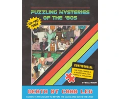 KNYGA Bookshop Puzzling Mysteries of the ’80s Death by Crab Leg 500-Piece Puzzle