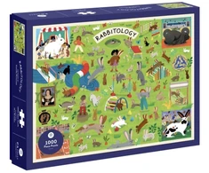 KNYGA Bookshop Rabbitology 1000 Piece Puzzle