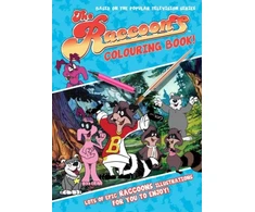 KNYGA Bookshop Raccoons Colouring Book