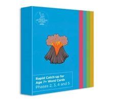 KNYGA Bookshop Rapid Catch-up for Age 7+ Word Cards (ready-to-use cards)