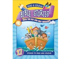 KNYGA Bookshop Read and Colour Bible Stories from the Old and New Testament