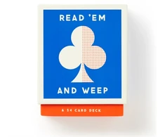 KNYGA Bookshop Read Em and Weep Playing Card Set