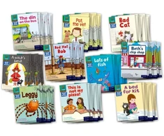 KNYGA Bookshop Read Write Inc. Phonics Book Bag Books: Žalias Set 1 Book Bag Books (Pack of 100)