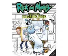 KNYGA Bookshop Rick and Morty: Sometimes Science Is More Art Than Science: The Official Colouring Book