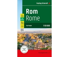 KNYGA Bookshop Rome City Pocket Map