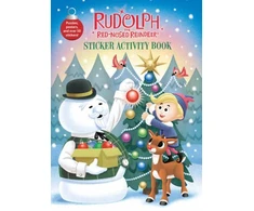 KNYGA Bookshop Rudolph the Raudona-Nosed Reindeer Sticker Activity Book