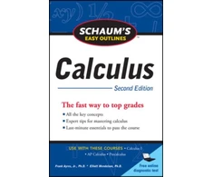KNYGA Bookshop Schaum's Easy Outline of Calculus, Second Edition