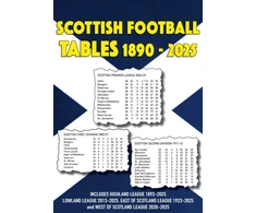 KNYGA Bookshop Scottish Football Tables 1890-2025