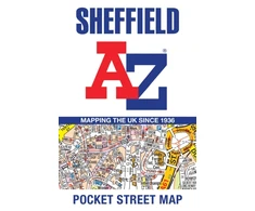 KNYGA Bookshop Sheffield A-Z Pocket Street Map