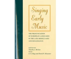 KNYGA Bookshop Singing Early Music