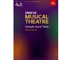 KNYGA Bookshop Singing for Musical Theatre Sample Aural Tests, ABRSM Grades 4 &amp; 5, from 2020