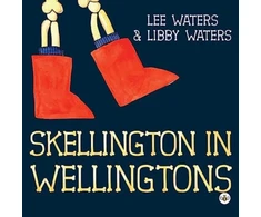 KNYGA Bookshop Skellington in Wellingtons