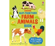 KNYGA Bookshop Slot-together Farm Animals Book