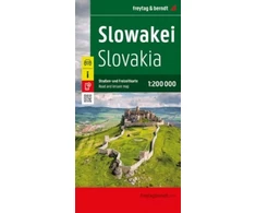 KNYGA Bookshop Slovakia Road and Leisure Map