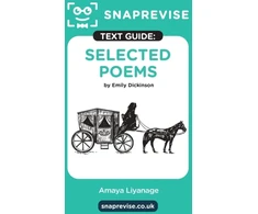 KNYGA Bookshop SnapRevise Selected Poems by Emily Dickinson Text Guide for English Literature