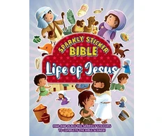 KNYGA Bookshop Sparkly Sticker Bible: Life of Jesus