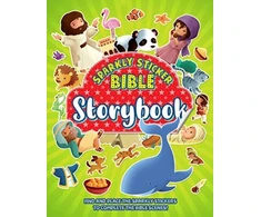 KNYGA Bookshop Sparkly Sticker Bible: Storybook
