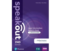 KNYGA Bookshop Speakout 2ed Upper Intermediate Student’s Book &amp; Interactive eBook with MyEnglishLab &amp; Digital Resources Access Code
