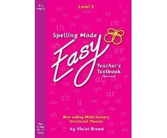 KNYGA Bookshop Spelling Made Easy Revised A4 Text Book Level 3