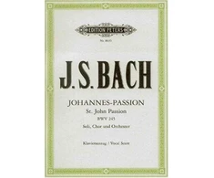 KNYGA Bookshop St. John Passion BWV 245 (Vocal Score)