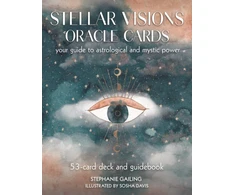 KNYGA Bookshop Stellar Visions Oracle Cards: 53-Card Deck and Guidebook