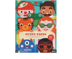 KNYGA Bookshop Sticker Activity Set: Funny Faces