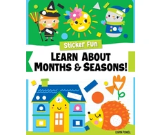 KNYGA Bookshop Sticker Fun: Learn About Months &amp; Seasons!