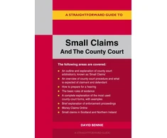 KNYGA Bookshop Straightforward Guide to Small Claims and the County Court
