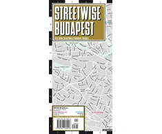 KNYGA Bookshop Streetwise Budapest Map - Laminated City Center Street Map of Budapest, Hungary