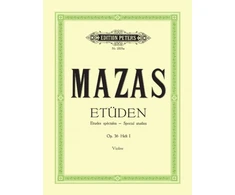 KNYGA Bookshop Studies Op. 36 for Violin, Vol. 1: Etudes speciales