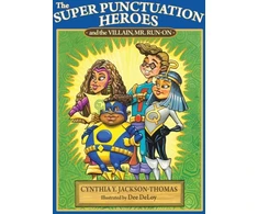 KNYGA Bookshop Super Punctuation Heroes and the Villain Mr. Run-On