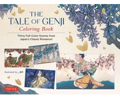 KNYGA Bookshop Tale of Genji Coloring Book
