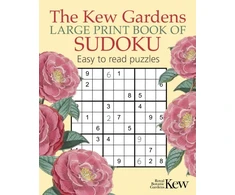 KNYGA Bookshop The Kew Gardens Large Print Book of Sudoku