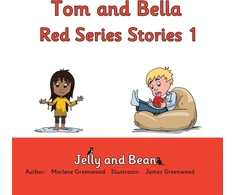 KNYGA Bookshop Tom and Bella Raudona Series Stories 1