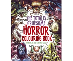 KNYGA Bookshop Totally Gruesome Horror Colouring Book