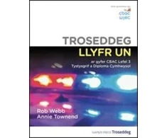 KNYGA Bookshop Troseddeg Llyfr Un ar gyfer CBAC Lefel 3 Tystysgrif a Diploma Cymhwysol