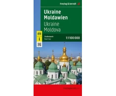 KNYGA Bookshop Ukraine - Moldova Road Map