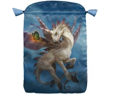 Lo Scarabeo Unicorns Satininis Maišelis Kortoms