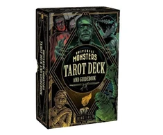 KNYGA Titan Books Universal Monsters Tarot Deck and Guidebook