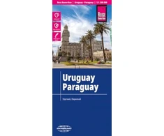 KNYGA Bookshop Uruguay &amp; Paraguay Map