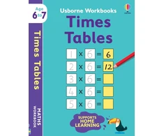 KNYGA Bookshop Usborne Workbooks Times Tables 6-7
