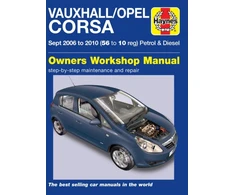 KNYGA Bookshop Vauxhall/Opel Corsa Petrol &amp; Diesel (Sept 06 - 10) Haynes Repair Manual