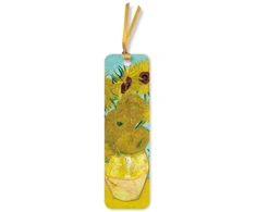 KNYGA Bookshop Vincent van Gogh: Vase with Sunflowers Bookmarks (pack of 10)