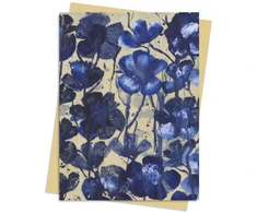 KNYGA Bookshop Wan Mae Dodd: Mėlyna Poppies Greeting Card Pack